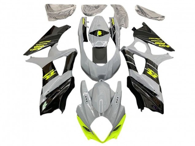 Carenados Moto Suzuki GSXR 1000 2005-2006 - Gris Negro Neon Amarillo Fabricantes