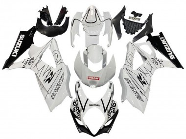 Carenados Moto Suzuki GSXR 1000 2005-2006 - Blanco Negro Corona Motul Fabricantes