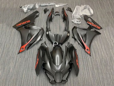 Carenados Moto Suzuki GSXR1000 2017-2024 - Negro Mate Rojo Fabricantes