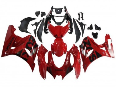 Carenados Moto Suzuki GSXR1000 2017-2024 - Rojo Negro Plata Fabricantes