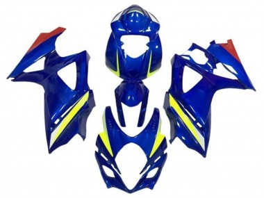 Carenados Moto Suzuki GSXR 1000 2007-2008 - Azul Amarillo Rojo Fabricantes