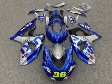 Carenados Moto Suzuki GSXR 1000 2009-2016 - Azul Plata 36 Fabricantes