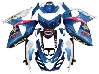 Carenados Moto Suzuki GSXR 1000 2009-2016 - Blanco Azul Claro Rojo Amarillo Rockstar Fabricantes