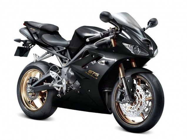 Carenado Moto Triumph Daytona 675 Triple 2006-2008 - Negro Brillante Fabricantes