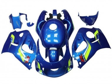Carenados Moto Suzuki GSXR 600 / GSXR 750 1996-2000 - Azul Amarillo Blanco Fabricantes
