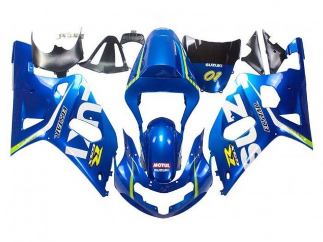 Carenados Moto Suzuki GSXR 600 / GSXR 750 2001-2003 - Azul Amarillo Verde Blanco Fabricantes