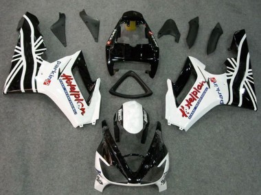 Kits Carenado Moto Triumph Daytona 675 Triple 2006-2008 - Blanco Negro Brillante Fabricantes