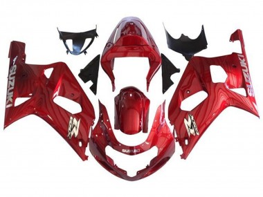Carenados Moto Suzuki GSXR 600 / GSXR 750 2001-2003 - Rojo Chrome Fabricantes