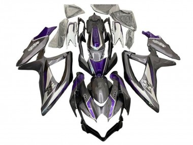 Carenados Moto Suzuki GSXR 600 / GSXR 750 2008-2010 - Plata Gris Púrpura Fabricantes