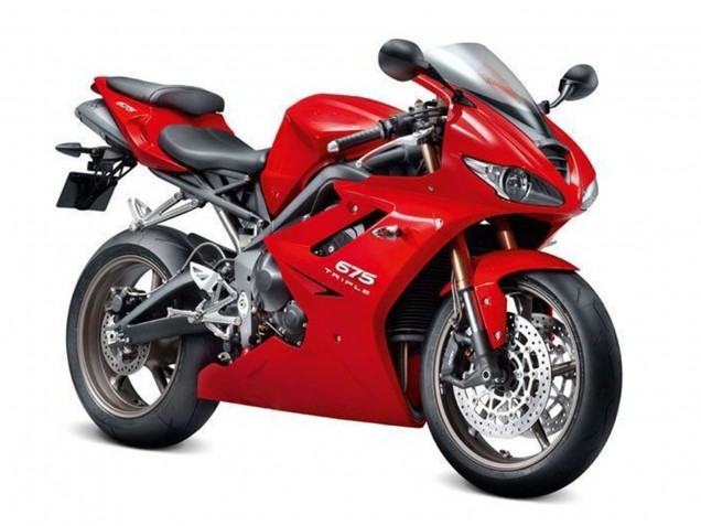 Carenado Moto Triumph Daytona 675 Triple 2009-2012 - Rojo Fabricantes