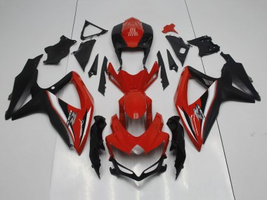 Carenados Moto Suzuki GSXR 600 / GSXR 750 2008-2010 - Rojo Negro Blanco Plata Fabricantes