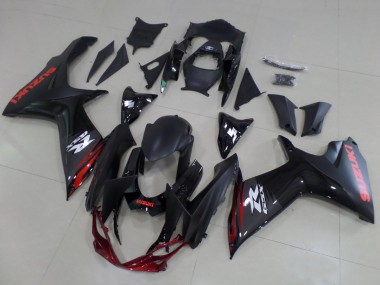 Carenados Moto Suzuki GSXR 600 / GSXR 750 2011-2024 - Negro Mate Negro Brillante Rojo Blanco Fabricantes