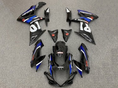 Carenados Moto Suzuki GSXR 600 / GSXR 750 2011-2024 - Negro Brillante Azul Blanco Rojo Yoshimura Fabricantes