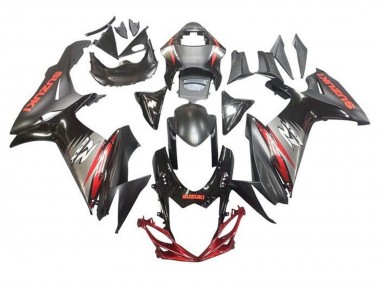 Carenados Moto Suzuki GSXR 600 / GSXR 750 2011-2024 - Negro Gris Rojo Fabricantes