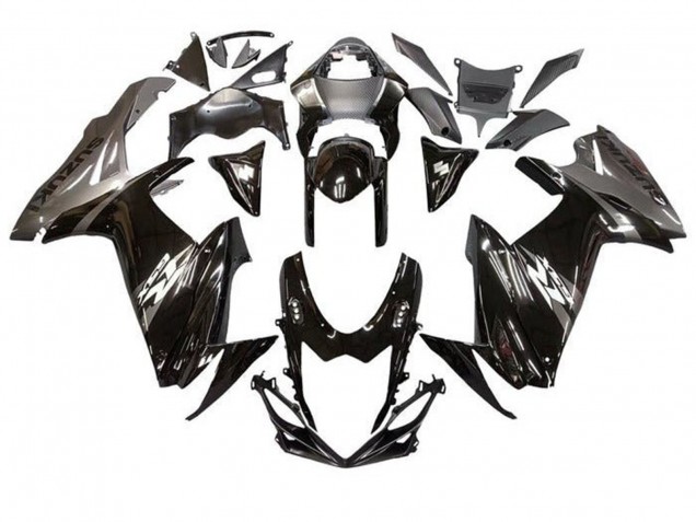 Carenados Moto Suzuki GSXR 600 / GSXR 750 2011-2024 - Negro Brillante Gris Blanco Fabricantes