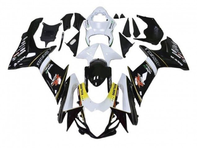 Carenados Moto Suzuki GSXR 600 / GSXR 750 2011-2024 - Blanco Amarillo Negro Alstare Dark Dog Fabricantes