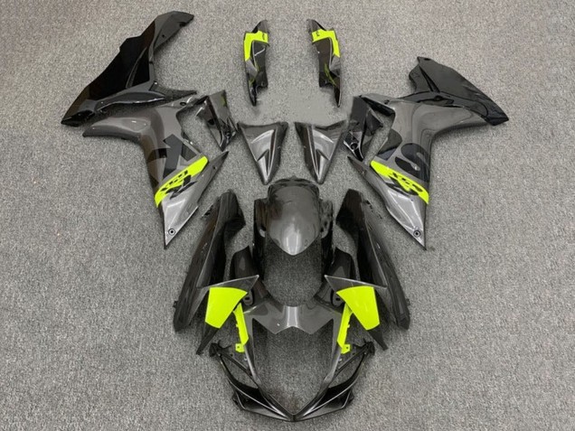 Carenados Moto Suzuki GSXR 600 / GSXR 750 2011-2024 - Gris Negro Neon Amarillo Fabricantes