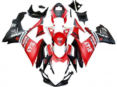 Carenados Moto Suzuki GSXR 600 / GSXR 750 2011-2024 - Rojo Blanco Negro Motul Fabricantes