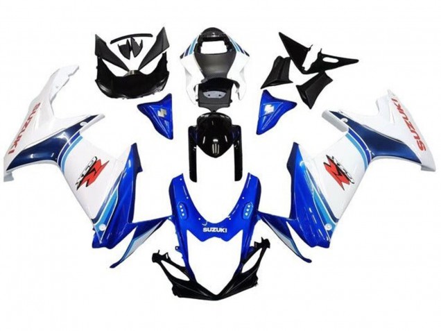 Carenados Moto Suzuki GSXR 600 / GSXR 750 2011-2024 - Blanco Azul Negro Brillante Rojo Fabricantes