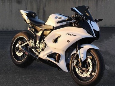 Carenados Moto Yamaha YZF R7 2021-2024 - Blanco Negro Fabricantes