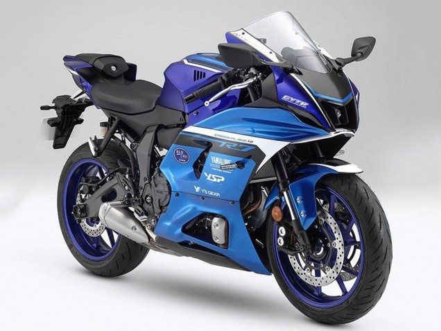 Carenados Moto Yamaha YZF R7 2021-2024 - Azul Mate Azul Mate Claro Fabricantes