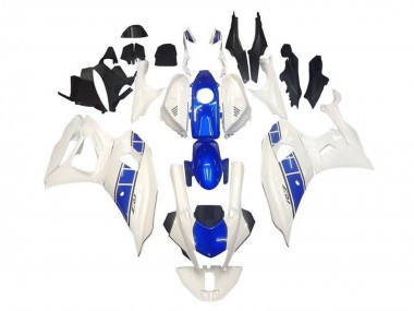 Carenados Moto Yamaha YZF R7 2021-2024 - Blanco Azul Raya Fabricantes
