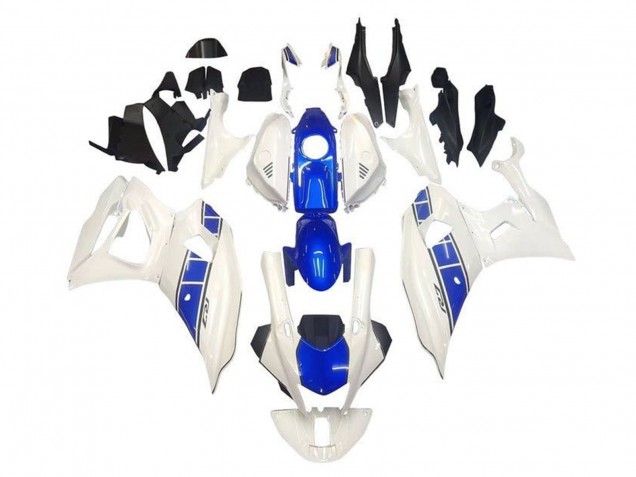 Carenados Moto Yamaha YZF R7 2021-2024 - Blanco Azul Raya Fabricantes