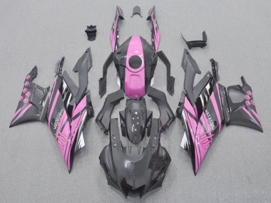 Carenados Moto Yamaha YZF R3/R25 2019-2021 - Rosa Negro Monstruo Fabricantes