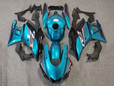 Carenados Moto Yamaha YZF R3/R25 2022-2024 - Azul Blanco Rojo Negro Fabricantes