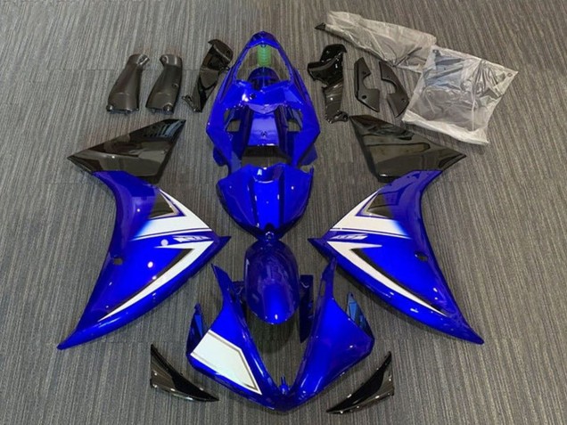 Carenados Moto Yamaha YZF 1000 R1 2009-2011 - Azul Blanco Negro Fabricantes