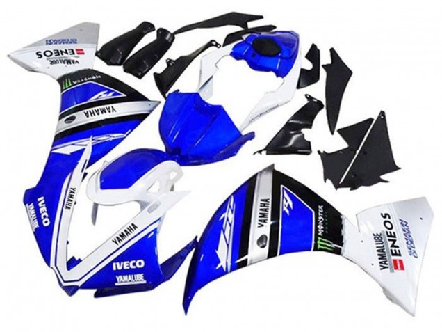 Carenados Moto Yamaha YZF 1000 R1 2009-2011 - Blanco Azul Negro Verde Monstruo IVECO Yamalube ENEOS Fabricantes