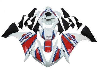 Carenados Moto Yamaha YZF 1000 R1 2009-2011 - Blanco Rojo Azul Negro Martini Fabricantes
