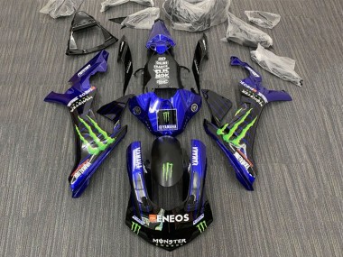 Carenados Moto Yamaha YZF 1000 R1 2015-2019 - Azul Negro Monstruo ENEOS Fabricantes