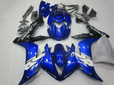 Carenados Moto Yamaha YZF 1000 R1 2004-2006 - Azul Blanco Negro Brillante Fabricantes