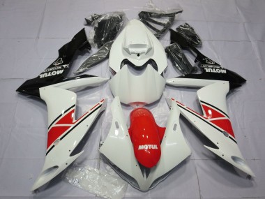Carenados Moto Yamaha YZF 1000 R1 2004-2006 - Blanco Rojo Negro Fabricantes