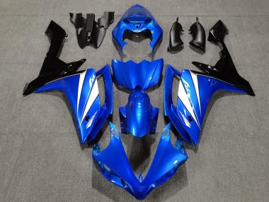 Carenado Moto Yamaha YZF 1000 R1 2007-2008 - Azul Blanco Negro Fabricantes
