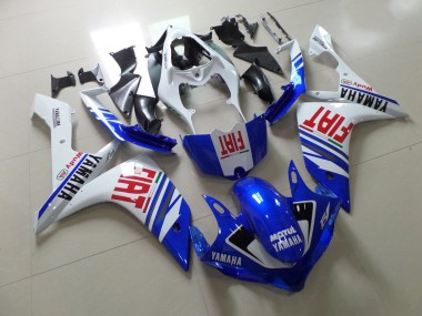 Carenado Moto Yamaha YZF 1000 R1 2007-2008 - Blanco Azul Rojo Fiat Fabricantes