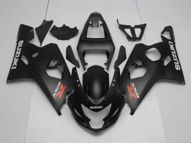 Carenados Moto Suzuki GSXR 600 / GSXR 750 2004-2005 - Negro Mate Rojo Blanco Fabricantes