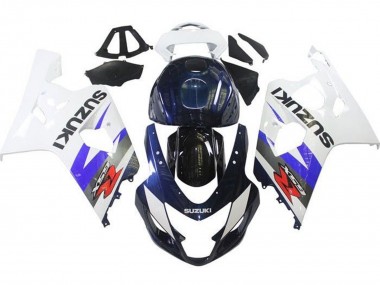 Carenados Moto Suzuki GSXR 600 / GSXR 750 2004-2005 - Blanco Azul Negro Rojo Fabricantes