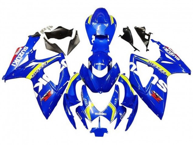 Carenados Moto Suzuki GSXR 600 / GSXR 750 2006-2007 - Azul Blanco Amarillo Rojo Ecstar Fabricantes