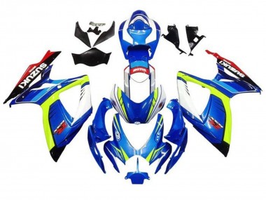 Carenados Moto Suzuki GSXR 600 / GSXR 750 2006-2007 - Azul Amarillo Blanco Rojo Fabricantes