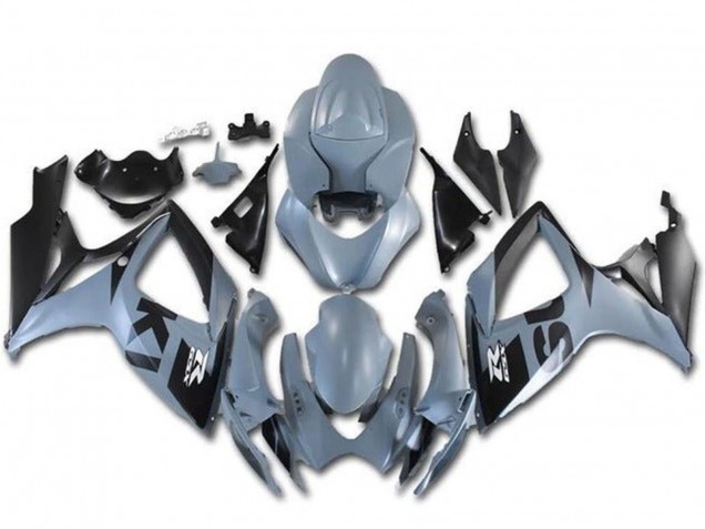 Carenados Moto Suzuki GSXR 600 / GSXR 750 2006-2007 - Gris Negro Fabricantes