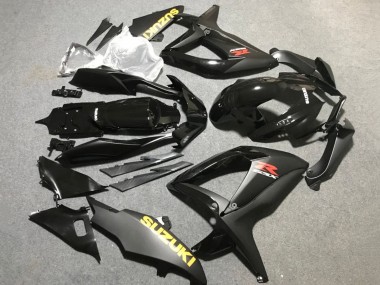 Carenados Moto Suzuki GSXR 600 / GSXR 750 2006-2007 - Negro Mate Negro Brillante Amarillo Fabricantes