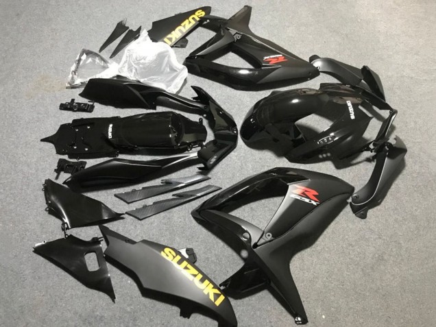 Carenados Moto Suzuki GSXR 600 / GSXR 750 2006-2007 - Negro Mate Negro Brillante Amarillo Fabricantes