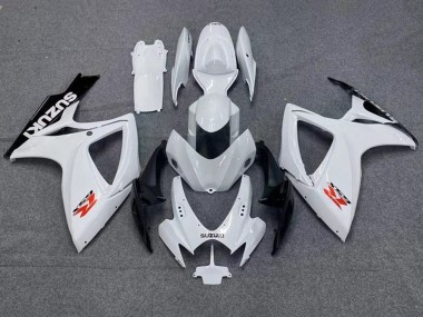 Carenados Moto Suzuki GSXR 600 / GSXR 750 2006-2007 - Blanco Negro Rojo Fabricantes