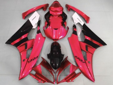 Carenados Moto Yamaha YZF R6 2006-2007 - Blanco Rojo Negro Brillante Fabricantes