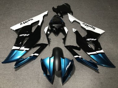 Carenados Moto Yamaha YZF R6 2008-2016 - Blanco Azul Negro Spiffy Fabricantes