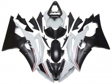Carenado Moto Yamaha YZF R6 2008-2016 - Blanco Negro Mate Rojo Fabricantes