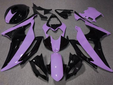 Carenado Moto Yamaha YZF R6 2008-2016 - Púrpura Negro Brillante Fabricantes