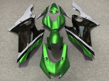 Carenados Moto Yamaha YZF R6 2017-2023 - Gris Verde Negro Brillante Fabricantes